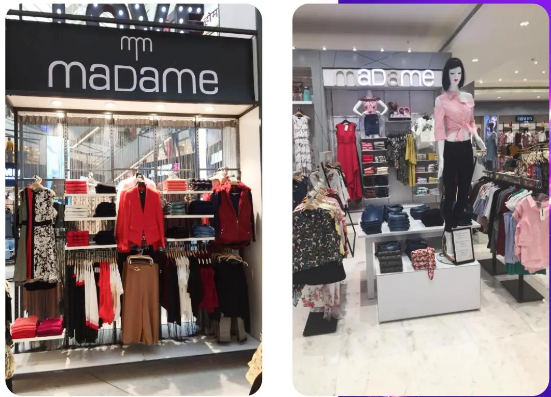 Madame — Retail signage