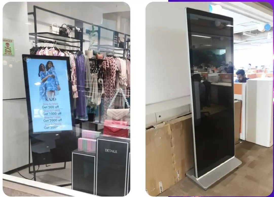 LED Standee and Display Stand — Standees