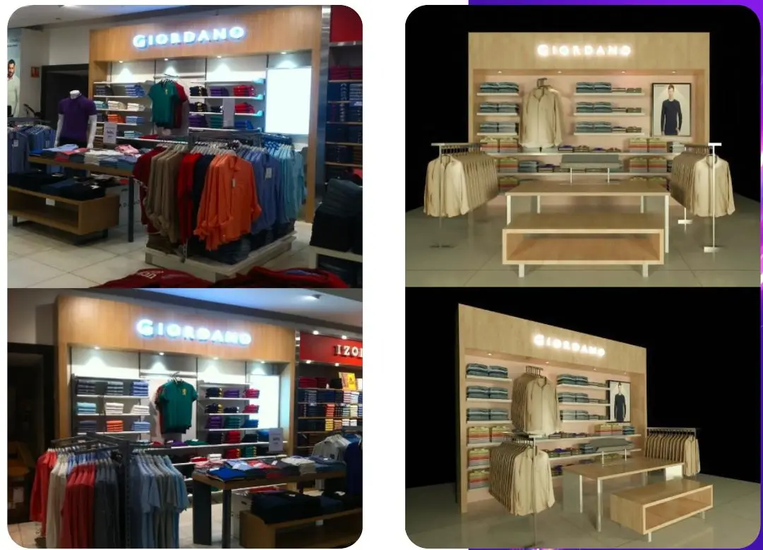 Giordano — Retail signage